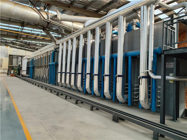 40.24x4板單通道天然氣燒保溫磚雙層全自動(dòng)節(jié)能推板窯(日產(chǎn)保溫磚1.5萬(wàn)塊，能耗25m3/噸)